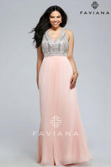 9388 Faviana Plus sizes prom